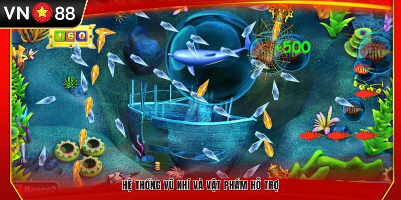 Hệ thống súng và item hỗ trợ đa dạng