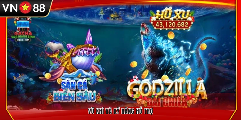 Hệ thống súng và kỹ năng bổ trợ đa dạng