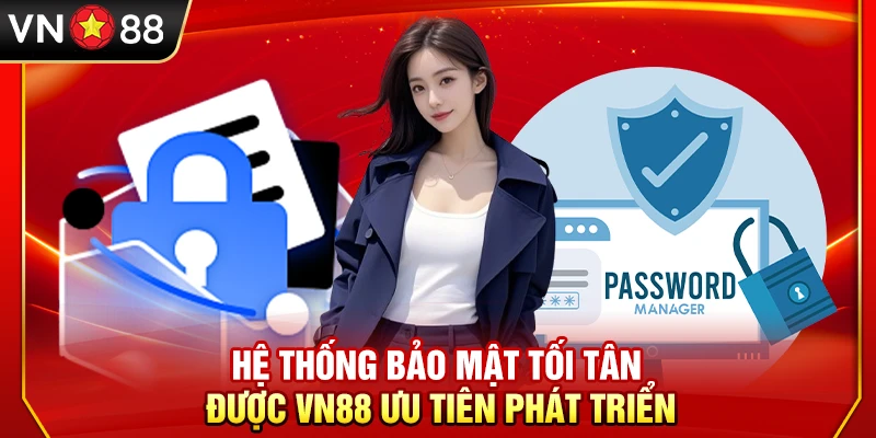 Hệ thống bảo mật tối tân được VN88 ưu tiên phát triển