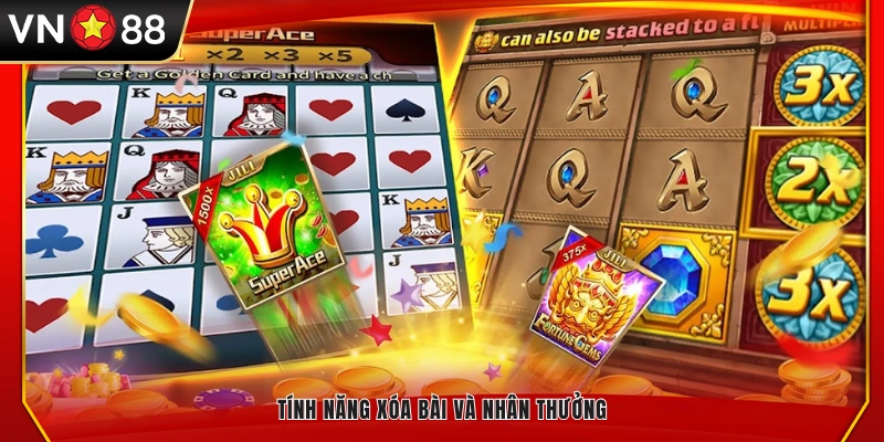 Tính năng gỡ bài cùng cơ chế nhân phần thưởng